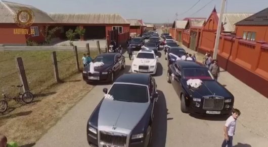 Рамзан Кадыров выложил видео роскошной свадьбы своего племянника