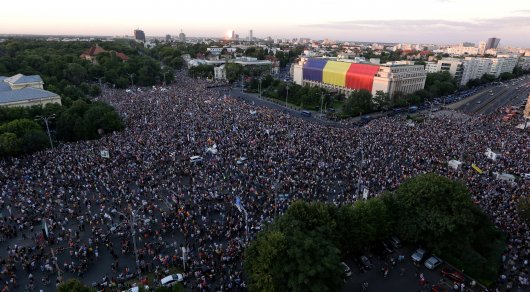 Массовые протесты в Румынии: пострадало не менее 100 человек