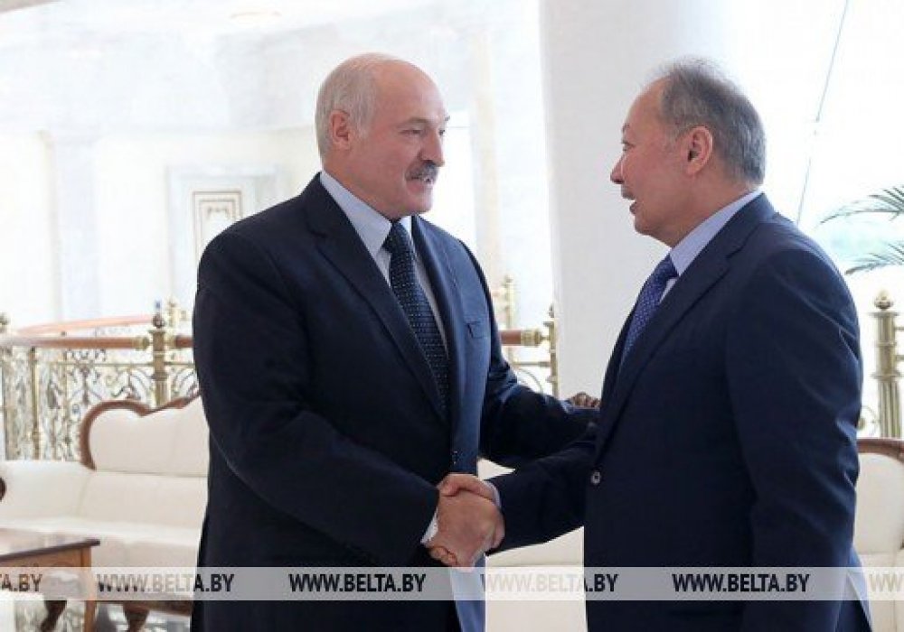 Александр Лукашенко и Курманбек Бакиев/Фото с сайта belta.by