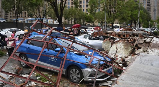 Супертайфун убил 22 человека в Китае- REUTERS