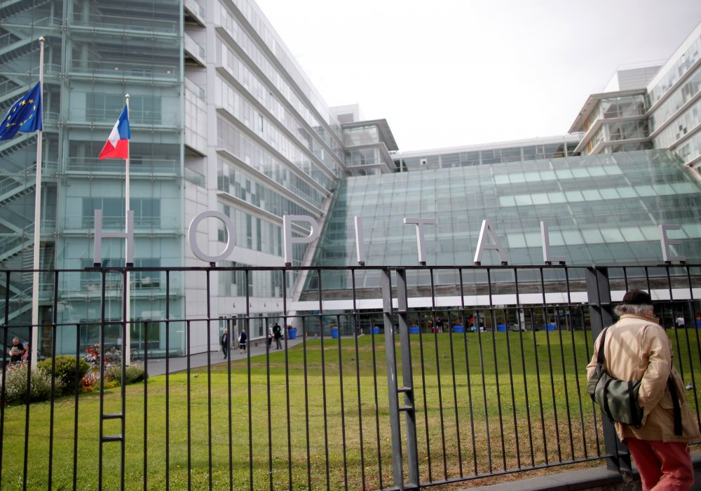 Госпиталь имени Жоржа Помпиду в Париже. Фото: © REUTERS