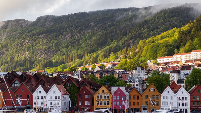Bergen, Norway. Фото pixabay.com
