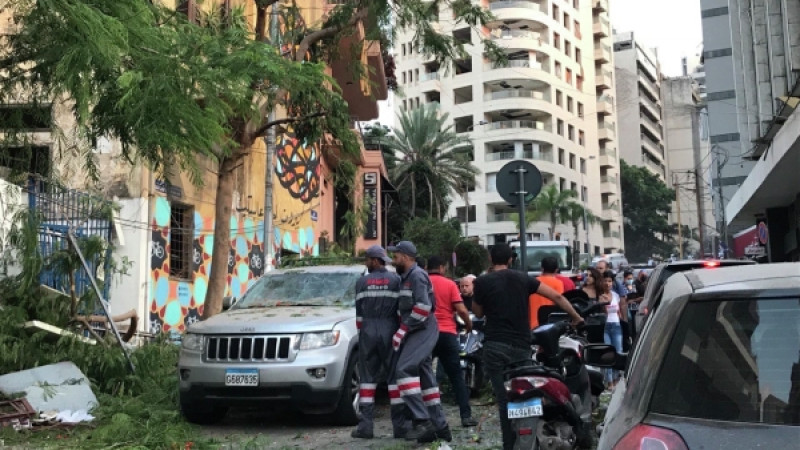 Последствия взрыва в Бейруте. Фото РИА Новости