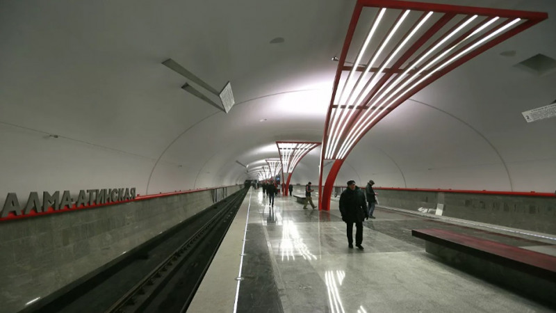 Открытие станции "Алма-Атинская" в Москве. Фото © РИА Новости