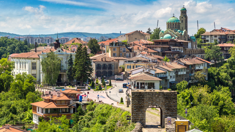 Крепость Царевец в Велико-Тырново, Болгария @Shutterstock