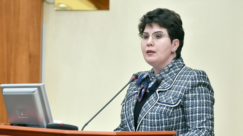 Наталья Годунова. Фото пресс-службы Мажилиса