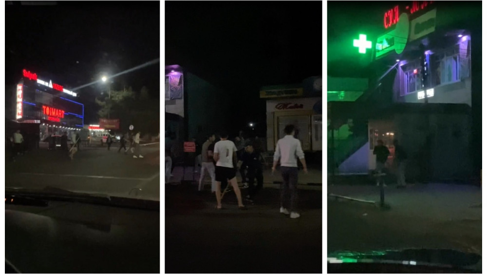 Массовую драку устроили парни на автостанции в Талгаре