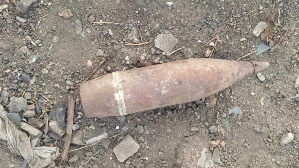 Артиллерийский снаряд найден на мусором полигоне в Ерейментау