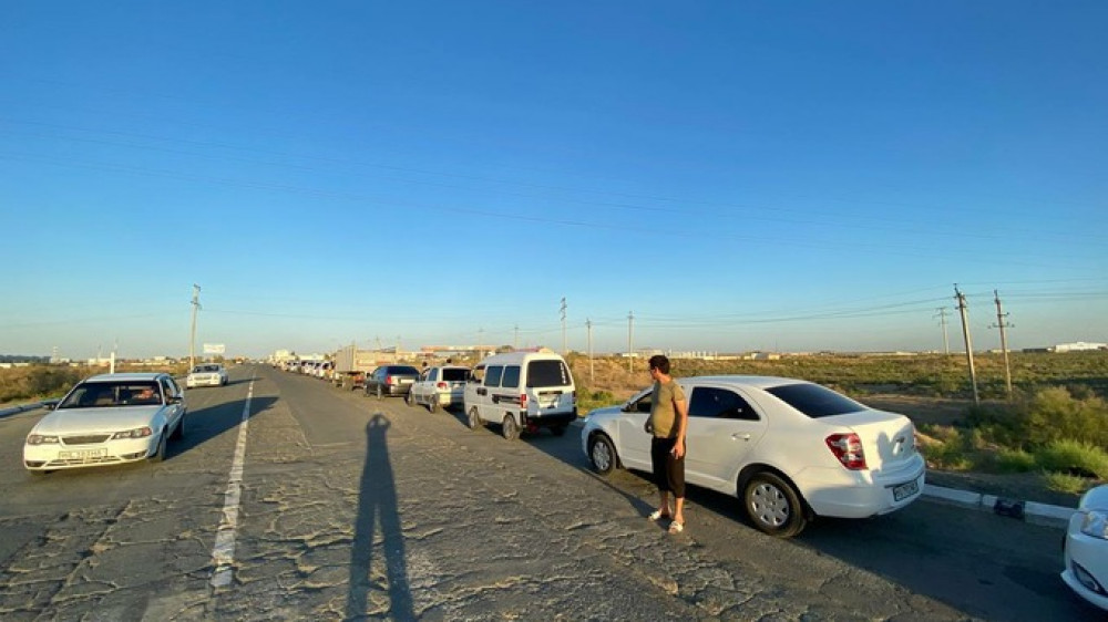 В Узбекистане водители жалуются на проблемы с газом