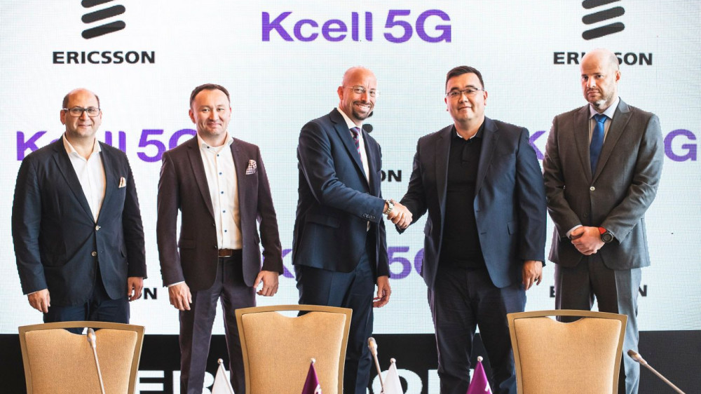 Kcell и Ericsson намерены укреплять партнерство по развертыванию технологии 5G