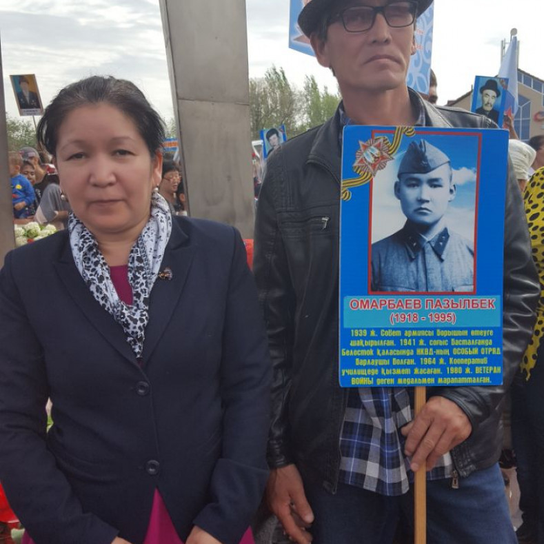 Фото ветерана: Омарбаев Пазылбек Маханбетович