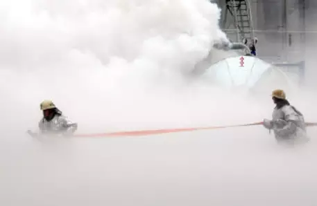 На территории пожарной части в Подмосковье произошел взрыв