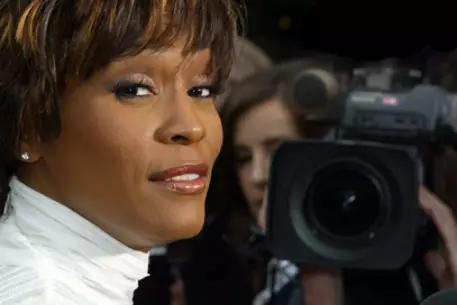 Уитни Хьюстон презентовала новый альбом в Нью-Йорке