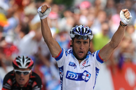 Француз Сэнди Касар выиграл девятый этап "Тур де Франс"