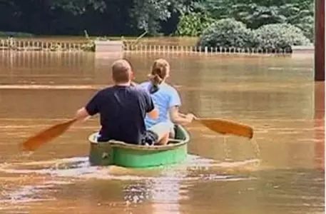 Ливневые дожди вызвали наводнения на севере Греции