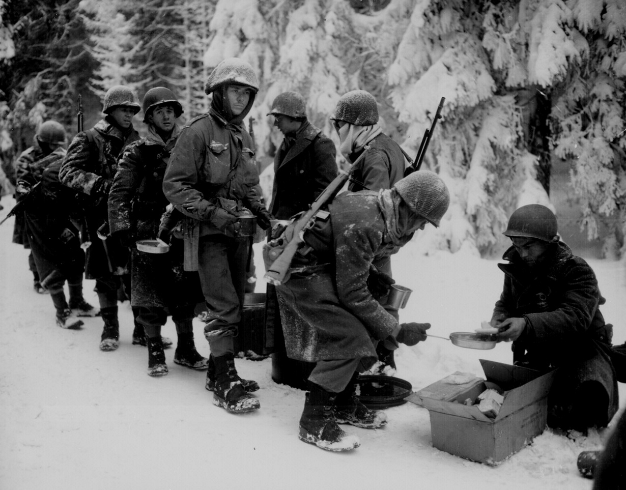 Солдат вермахта 1944 зима