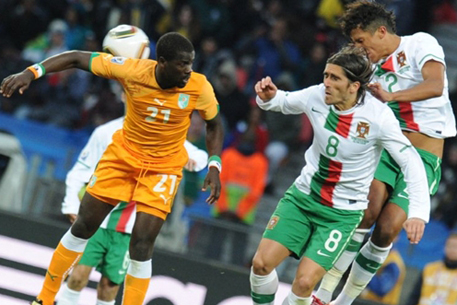 Сборные Португалии и Кот-д’Ивуара сыграли вничью