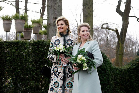 Медведева открыла сезон в парке цветов "Кекенхоф" в Голландии