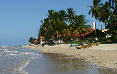 На бразильском курорте нашли морскую мину