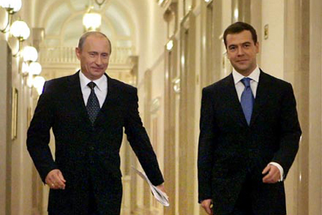 Путин высказал гордость своим "браком" с Медведевым