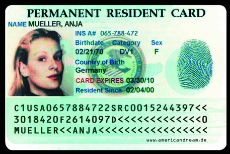 Власти США выпустят Green Card с новым дизайном