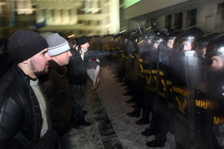 В Минске проходит акция в поддержку арестованных оппозиционеров