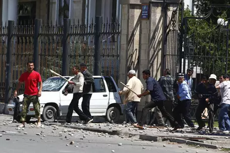 На YouTube выложили запись нападения на университет в Джалал-Абаде