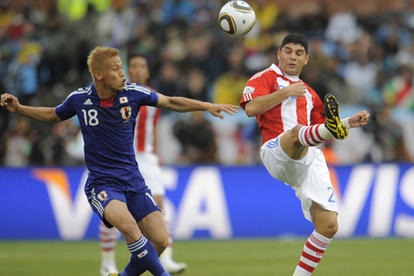 Парагвай впервые в истории вышел в 1/4 финала чемпионата мира