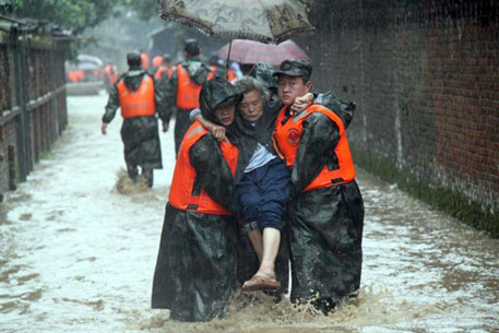 Число жертв наводнения в Китае достигло 199 человек
