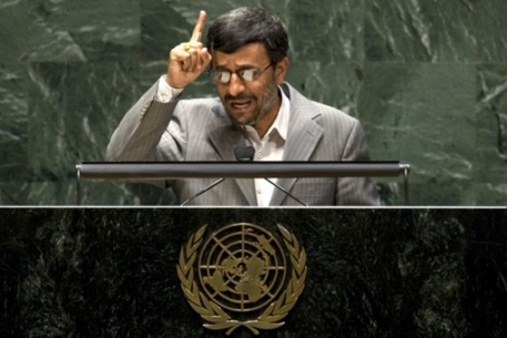 США и Британия бойкотировали речь Ахмадинеджада