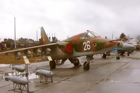 В Азербайджане при крушении самолета Су-25 погиб пилот