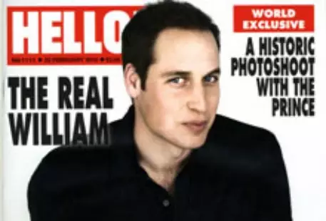 Принц Уильям снялся для журнала в целях благотворительности