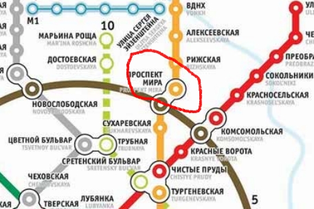 Ст метро проспект мира