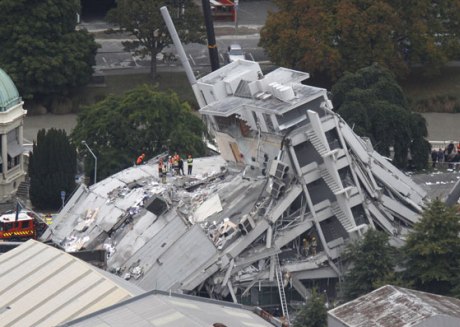 Жертвами землетрясения в Новой Зеландии стали не менее 113 человек
