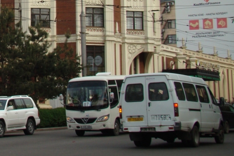 Городские автобусы в Алматы переведут на природный газ