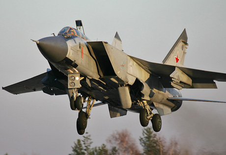 МиГ-31 в Пермском крае разбился из-за технической неисправности