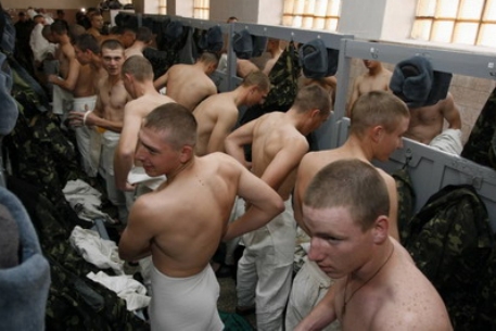 Military Men Showers
