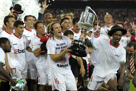 "Севилья" стала обладателем Кубка Испании по футболу