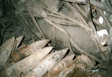 В Чехии нашли три тонны боеприпасов времен ВОВ 