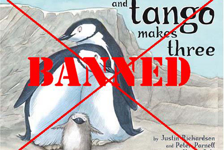 Книга про пингвинов-геев возглавила список запрещенной литературы