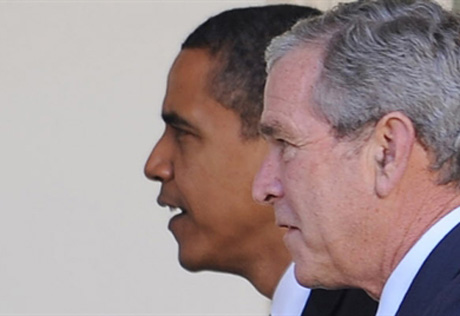 Буш похвалил Обаму за политику в Афганистане