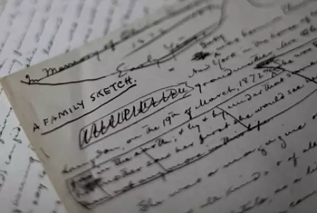 Рукопись Марка Твена "Семейный набросок" продана на Sotheby's