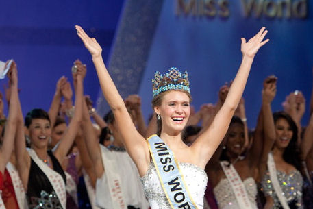 Американка получила звание "Мисс мира 2010"