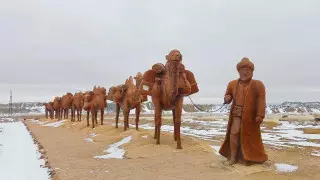 "Нас приглашали в Голливуд". Как живут казахи в пустыне Кызылкум