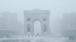 Астану парализовал буран. Что происходит в городе