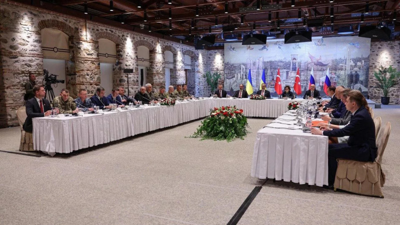 Переговоры в Стамбуле, 16 мая 2025 года. Фото : МИД Турецкой Республики