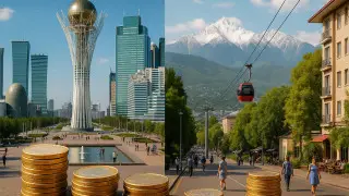 Астана vs Алматы: где жить дешевле и выгоднее?