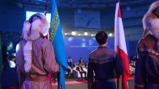 Впервые за 10 лет: в Астане грандиозно стартовал чемпионат Азии по тяжелой атлетике