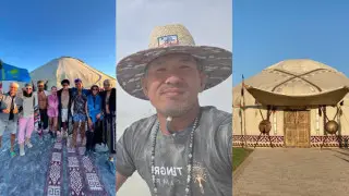 От Талгара до Лос-Анджелеса: невероятный путь казахской юрты на Burning Man