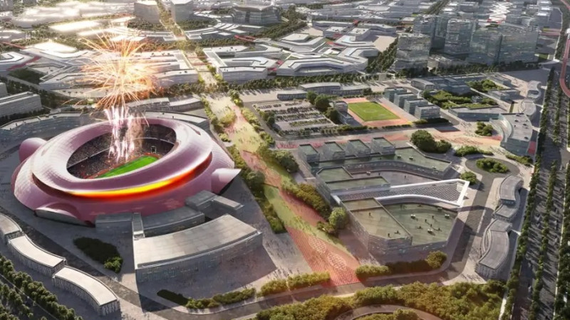 Эскиз акимата Алматинской области